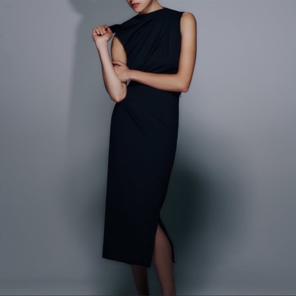 Zara Narciso Rodriguez Orange Dress - Picture 3 of 8